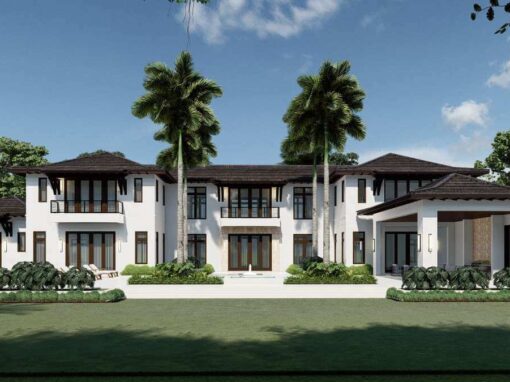 Pinecrest Island Style House